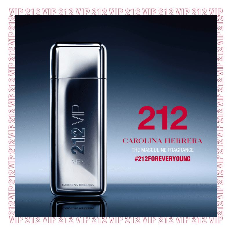 212 VIP Men Carolina Herrera Eau de Toilette - Pour hommes