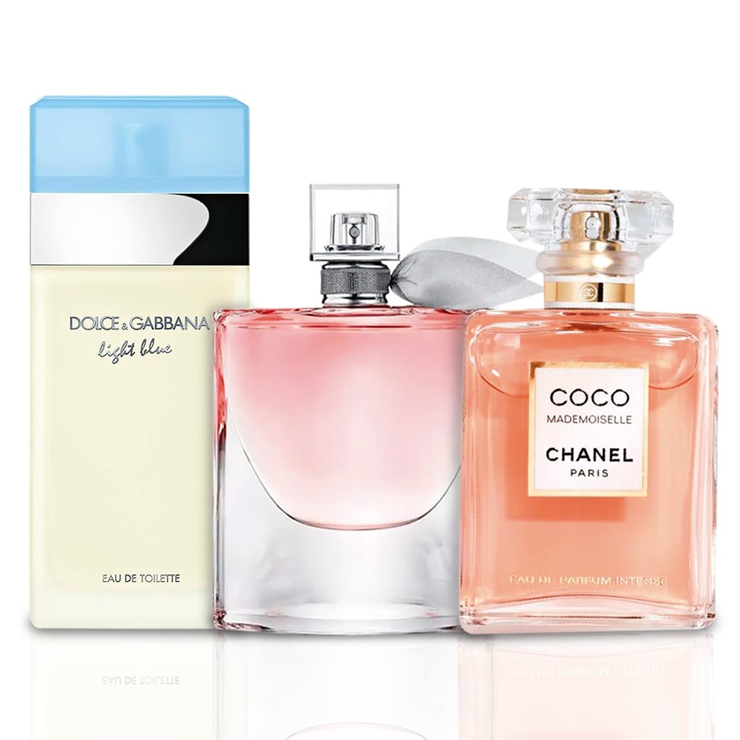 Parfum La Vie est Belle, Mademoiselle und Light Blue